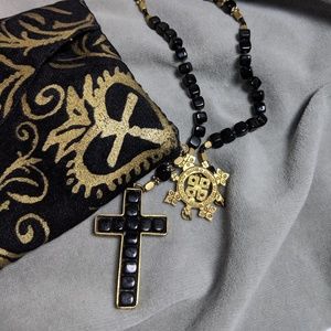 VSA designs East West Rosary necklace